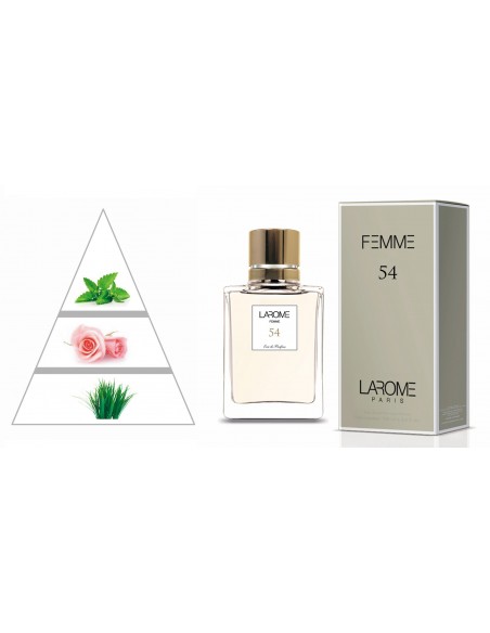 LAROME (54F) Parfum Femme - Pyramide olfactive
