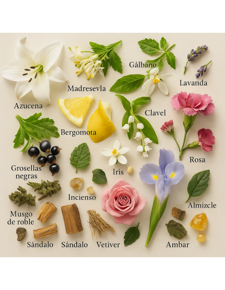 ANUBIS by LAROME (2F) Perfume Femenino - Pirámide olfativa