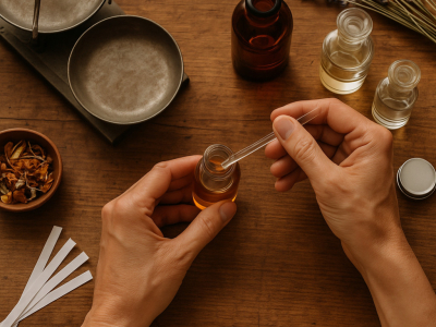 O processo artesanal por trás da alta perfumaria de nicho